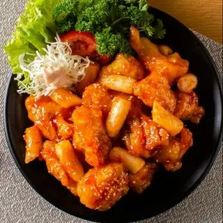 Hình ảnh Má Đùi Chiên Sốt Chua Ngọt/Cay ngọt
