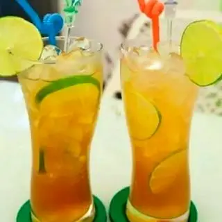 Hình ảnh Trà chanh trân châu giòn siêu to