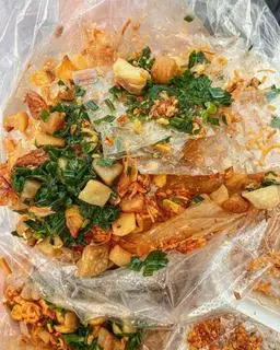 Hình ảnh bánh tráng dẻo tóp mỡ 