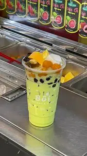 Hình ảnh trà sữa thái xanh
