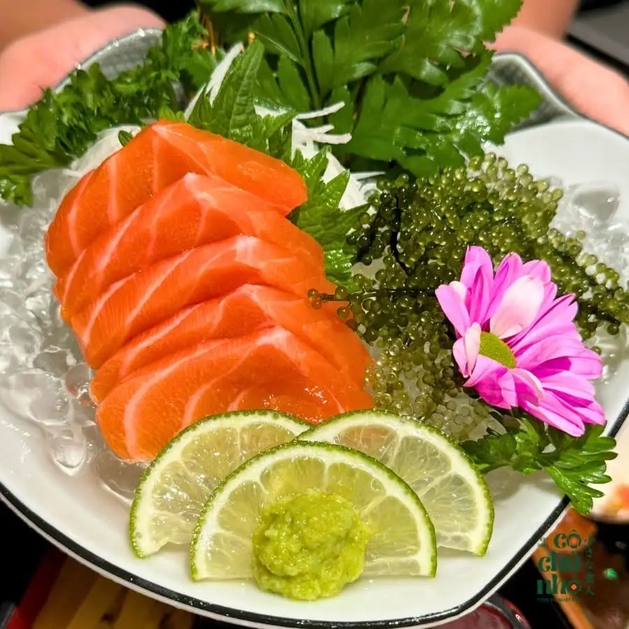 Hình ảnh Sashimi Cá Hồi 5pcs - Salmon Sashimi
