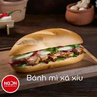 Hình ảnh Bánh mì xá xíu