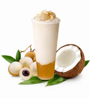 Hình ảnh Nhãn dừa bông tuyết