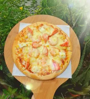 Hình ảnh Pizza Hải Sản Phô Mai. 17cm
