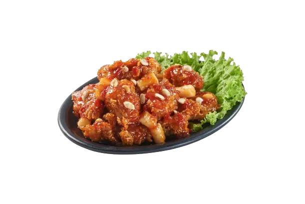 Hình ảnh Gà không xương sốt cay - full - 순살 매운맛 치킨