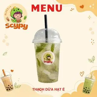 Hình ảnh Thạch dừa hạt é