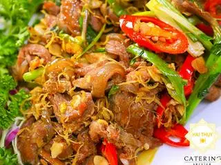 Hình ảnh Heo rừng xào sả ớt 