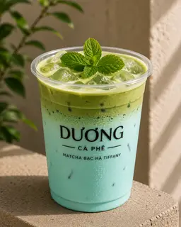 Hình ảnh Matcha bạc hà tiffany size M (530ml)