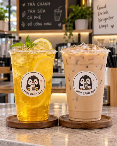 Hình ảnh COMBO 1 Trà Chanh + 1 Trà Sữa ôlong nhài