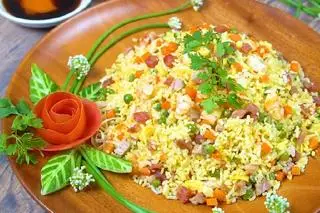Hình ảnh cơm rang thập cẩm