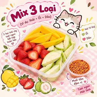 Hình ảnh Mix 3 loại tự chọn