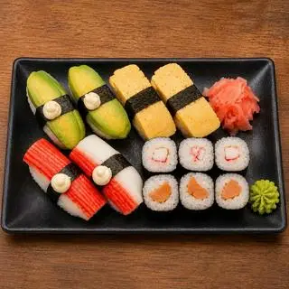 Hình ảnh Combo sushi học sinh sinh viên
