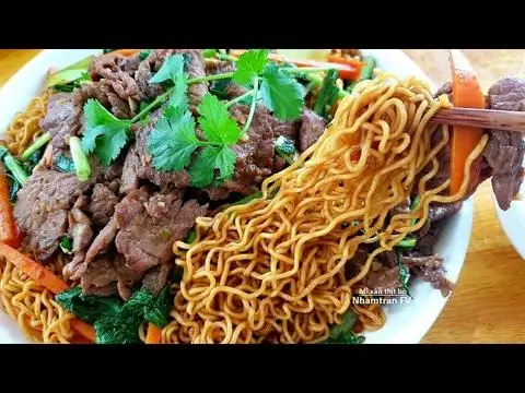 Hình ảnh Mì Xào Bò