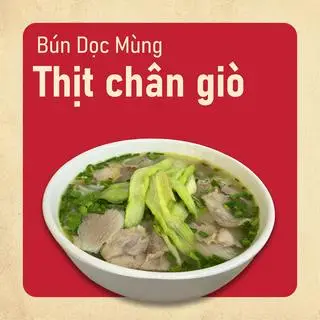 Hình ảnh Bún Dọc Mùng Thịt chân giò