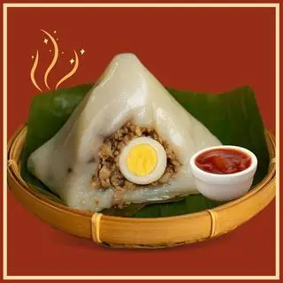 Hình ảnh Bánh Giò Thịt 1 Trứng Cút Lớn (1 Cái)