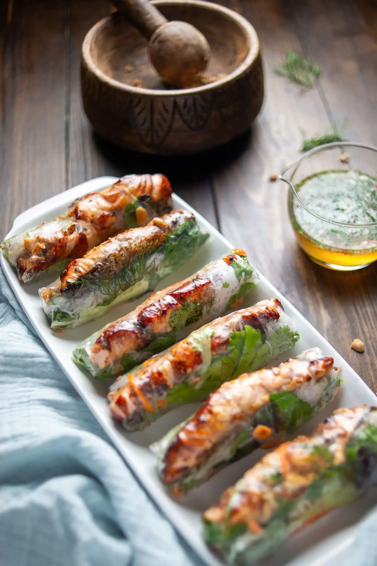 Hình ảnh Cuốn Gà Teriyaki (3 cuốn)