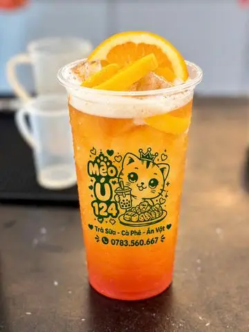 Hình ảnh Trà đào size 700ml