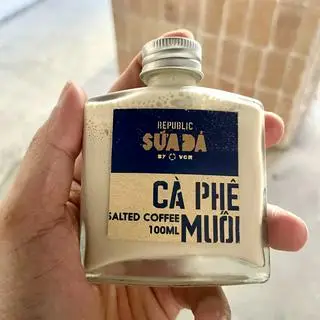 Hình ảnh chai CÀ PHÊ MUỐI
