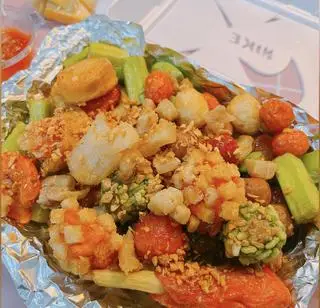Hình ảnh SỐT MẮM TỎI BEST SELLER(chỉ có sốt+ Rau Muống hoặc Đậu bắp+ Tóp Mỡ)