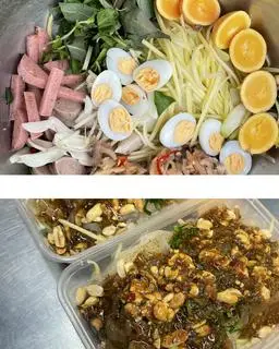 Hình ảnh Tré trộn (size S) + Sứa mắm Thái (size S)