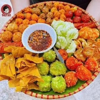 Hình ảnh Combo mắm tỏi ăn là dính - 1 ly nước ngọt