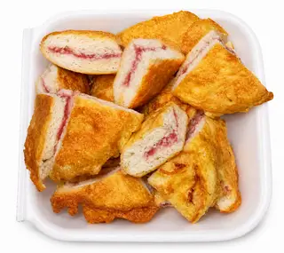 Hình ảnh Bánh bao sữa patê chiên