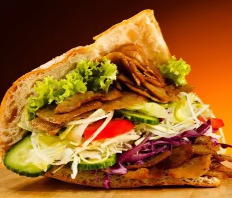 Hình ảnh Kebab Thịt Trứng Xúc xích