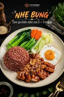 Hình ảnh NHẸ BỤNG (cơm gà mắm S + trứng)
