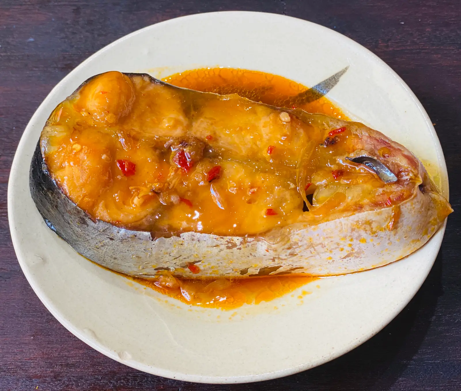 Hình ảnh Cơm cá basa kho tộ