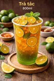 Hình ảnh Trà tắc ly lớn