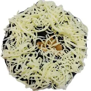 Hình ảnh Donut Phô Mai Bào Socola Đen