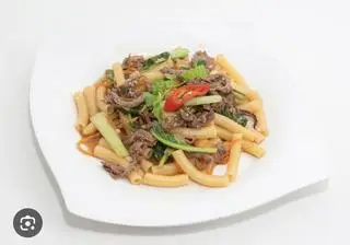 Hình ảnh Nui xào thịt bò