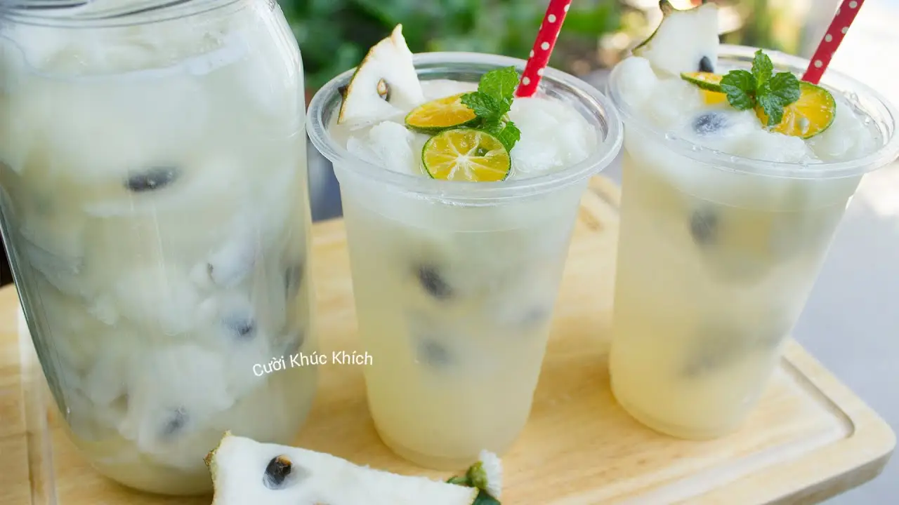 Hình ảnh Trà mãng cầu tươi cốc 700 mL