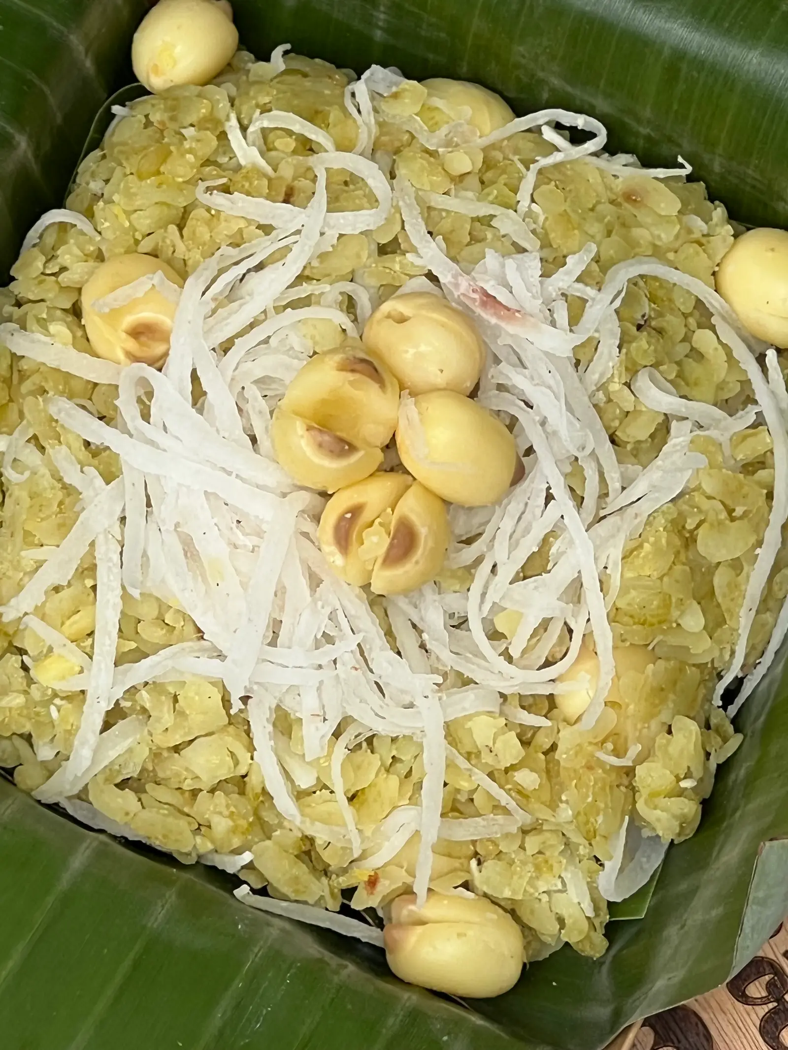 Hình ảnh Xôi cốm sen dừa Hà Nội nhỏ (150g)
