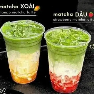 Hình ảnh Matcha Latte Xoài Size 700ml