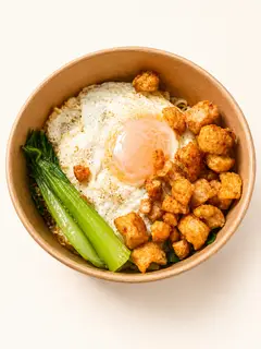 Hình ảnh MÌ TRỘN TÓP MỠ (TRỨNG OPLA)
