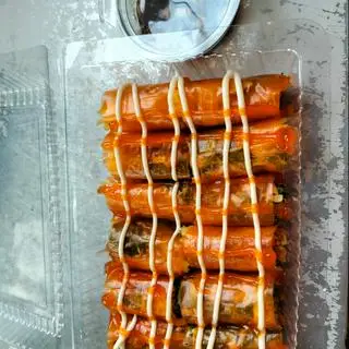Hình ảnh bánh tráng cuốn (sốt ớt mật ong siêu cay)