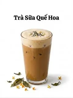 Hình ảnh Trà sữa quế hoa