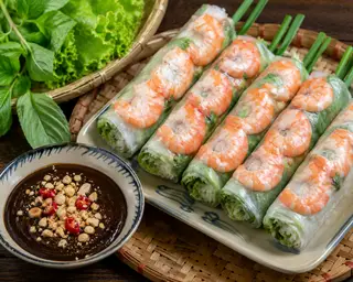 Hình ảnh 5 gỏi cuốn tôm  