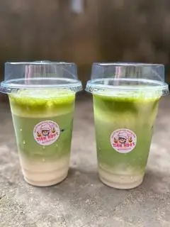 Hình ảnh Matcha latte muối