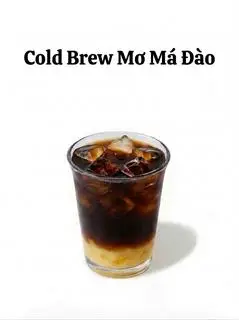 Hình ảnh Cold brew - mơ má đào