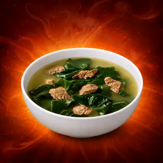 Hình ảnh Canh Rong Biển Thịt Bò
