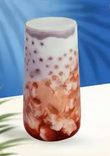 Hình ảnh Khoai môn latte dâu