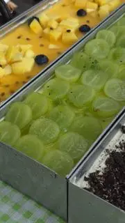 Hình ảnh Tiramisu nho xanh
