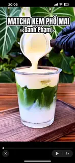 Hình ảnh Matcha Latte Kem Cheese