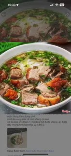 Hình ảnh Phở lạp sườn