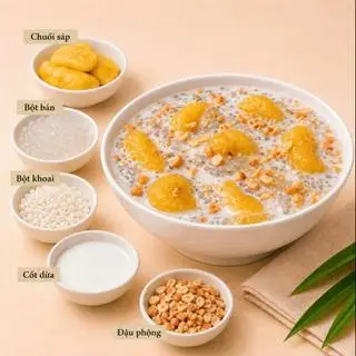 Hình ảnh Chè chuối sáp