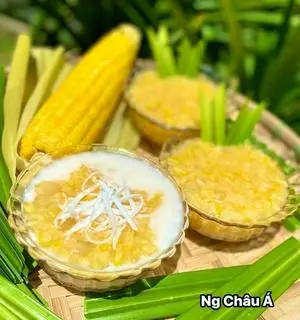 Hình ảnh Chè Ngô Cùi Dừa Non