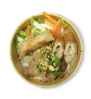 Hình ảnh Bún Thịt Nướng Đầy Đủ