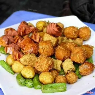 Hình ảnh Combo xiên que ( Cá, Tôm,Bò, Cá Sốt, Xúc Xích)